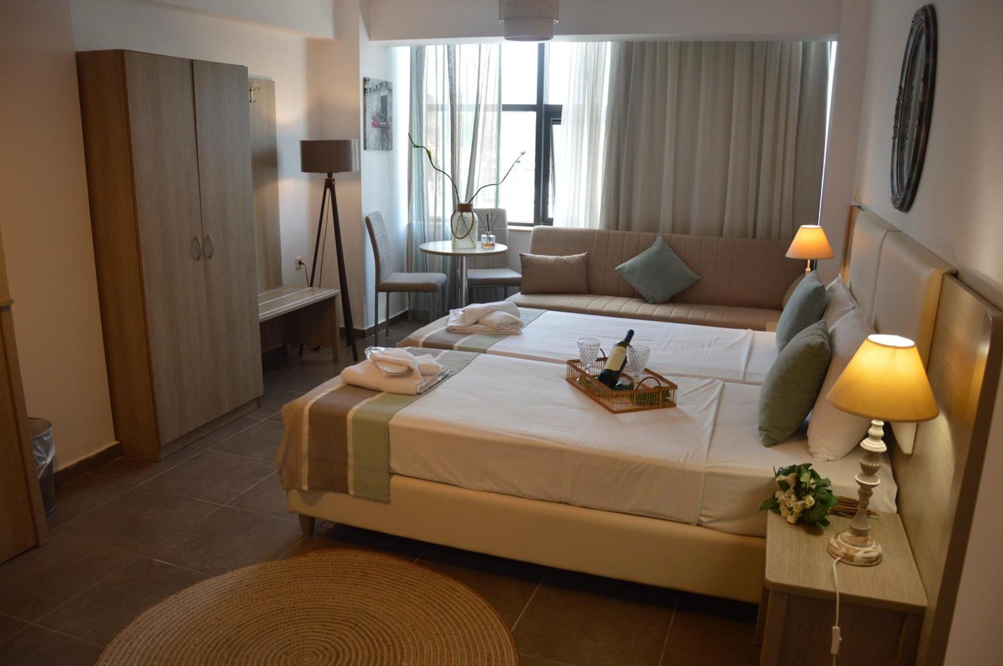 Aqua Mare Sea Side Rooms Nea Kallikrateia Екстер'єр фото