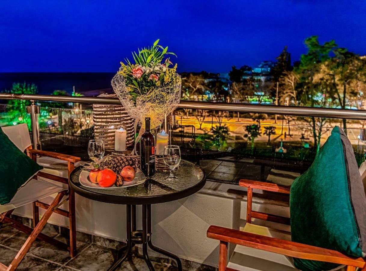 Aqua Mare Sea Side Rooms Nea Kallikrateia Екстер'єр фото